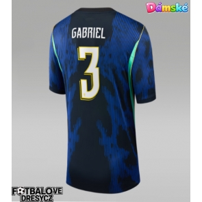 Brazílie Gabriel Magalhaes #3 Dámské Venkovní Dres MS 2026 Krátký Rukáv